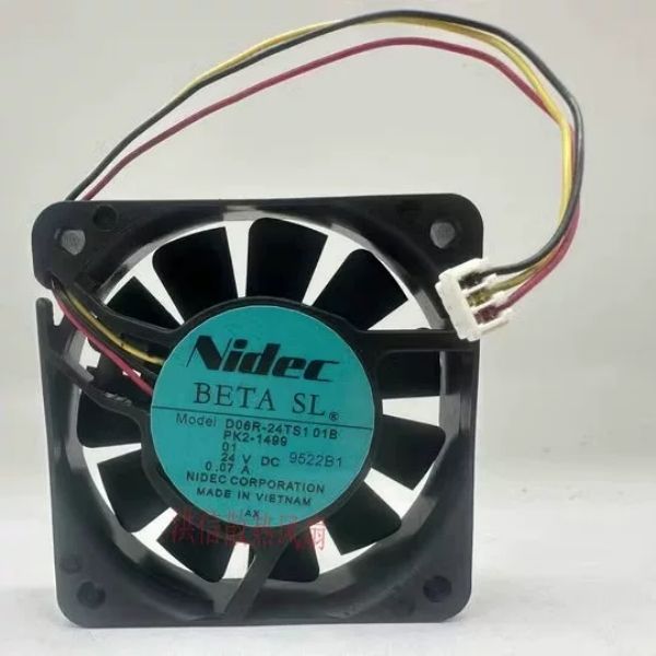 Free shipping original D06R-24TS101B 6CM 6015 24V 0.07A printer cooling fan