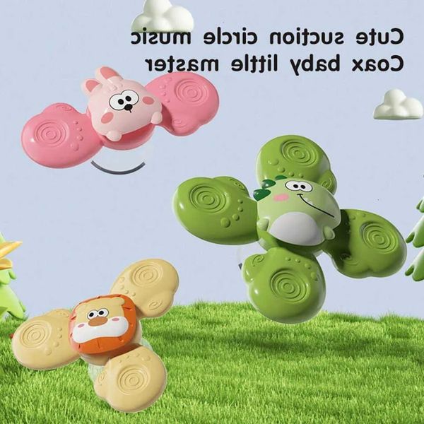 Spinner Airplane Cup Travel For Kids Suction Boy Girl Birthday Gift Sensory Spinning Baby Bath Toys Some Parts 003