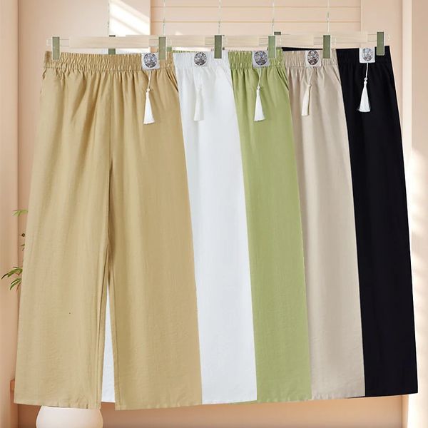Women's Cotton Linen Summer Pants