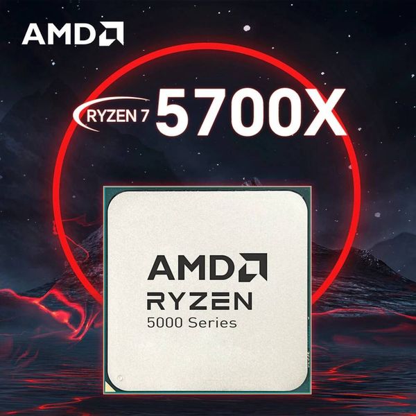 AMD Ryzen 7 5700X R7 5700X 8C/16T CPU Processor 65W 7NM L332M 100-000000926 Socket AM4 DDR4 New Zen 3 but without cooler