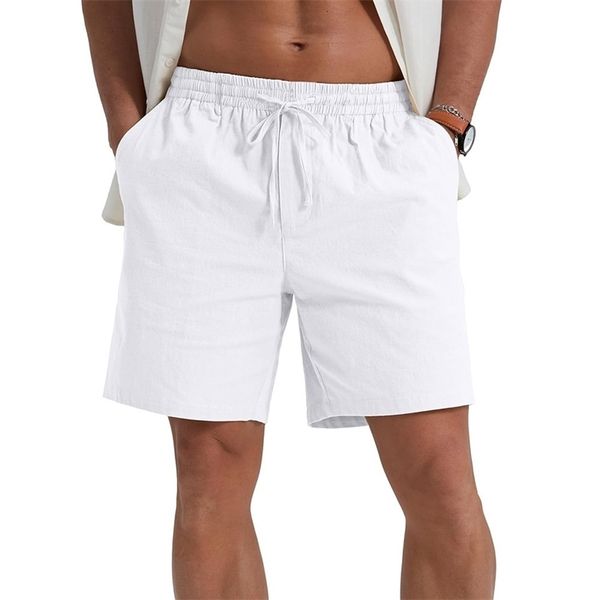 Men's Cotton Linen Shorts