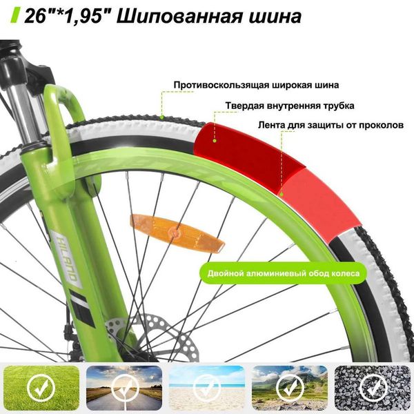 Mountain Bike Mountain Bike Hiland se mtb Inch Se Mtb Fully Suspended Speed Driving Train With Disc Brake MTB Road Carbon Road Carbon hu new