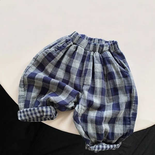 Kids Pants 2024 Autumn Winter Simple Style Fashion Korean Casual Baggy260625