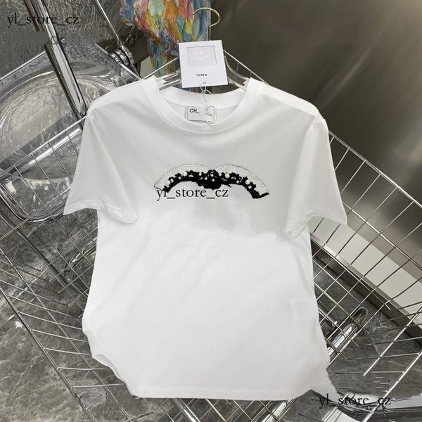 Channels Shirts Women's Men's Designer Chandal Sleeve France Luxury Unisex Original T Shirts Wholesaler Summer Leisure T Shirt Tops Pattern Clothes Asian Size 8D8 561