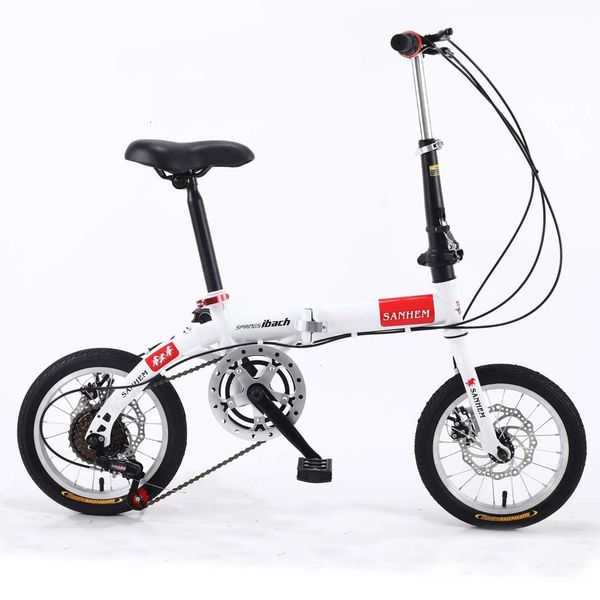 Mountain Bike Mountain Bike Bikes Se Mtb Sanhe Horse Inch Variable Speed Folding Bicycle Portable Disc Brake Lightweight se mtb Adult Student Gift Road Carbo hu /