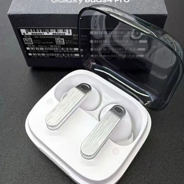 Buds4Pro Wireless Charging Earphones Earbuds Buds3 Pro 4 5 R640 R540 R630 Bluetooth Earphone Headphones In-Ear For Cell Phone White Pro 6 Earbuds