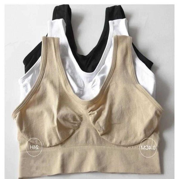 Sexy Women Seamless Bra 3pcs/lot No pad Underwear Wireless Comfortable Active Plus Size Bralette Brassiere Bra M260626