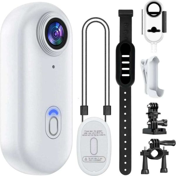 4K 1080P UHD Mini Wireless WiFi Sports Action Small Pocket Body Camcorder Photography Videography Portable Camera J260626