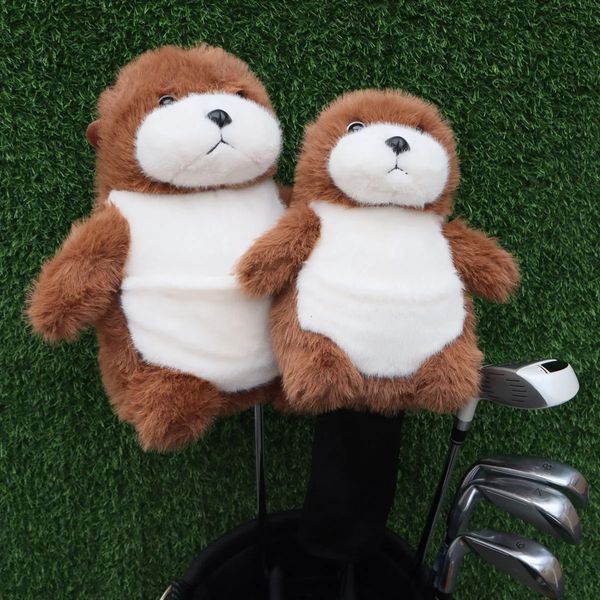Novelty Plush Animal Golf Headcovers for Driver 1460CC Fairway 35 ClubProtective Accessories for Enthusiasts Style 260626