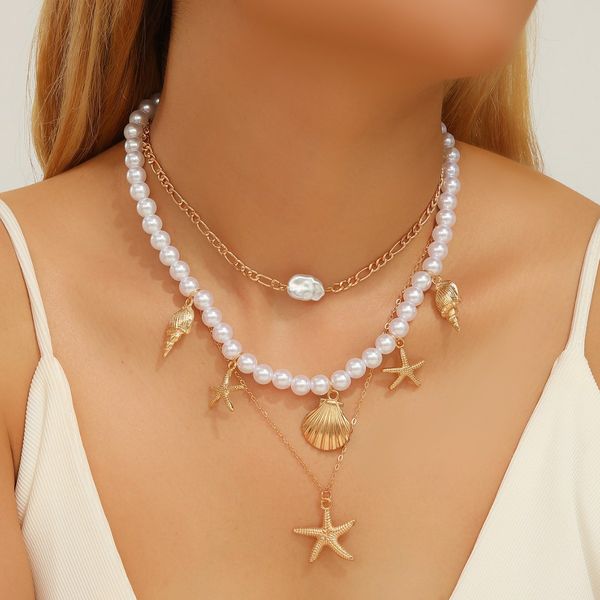 Chic Stacking Collar Necklace Crafted from Smooth Rounds Accented by Distinctive OT Fastening Mechanism
