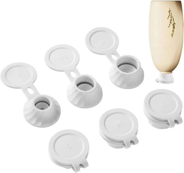Wholesale Plastic Bottle Cap 3pcs Inverted Leakproof Bathroom Shower Gel Shampoo Kitchen Spice Bottle Leakproof Cup Lid 260627