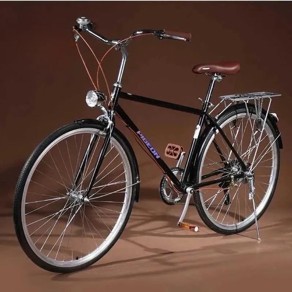 Mountain Bike se mtb Outdoor New Mountain Bike FJ Retro Variable Speed Shock Absorbing High Carbon Steel Bicycle Outdoor Mens Lightweight Inch Commuter Adult hu