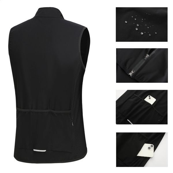 Rsantce Men 31 Pocket Windproof Waterproof Lightweight Cycling Sleeveless Jacket Mtb Bicycle Jersey Clothing Reflectiv Vest 260629BJ