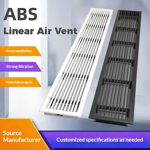 Mibet ABS vent single-layer conditioner louvered linear — compare prices at CompareOffers