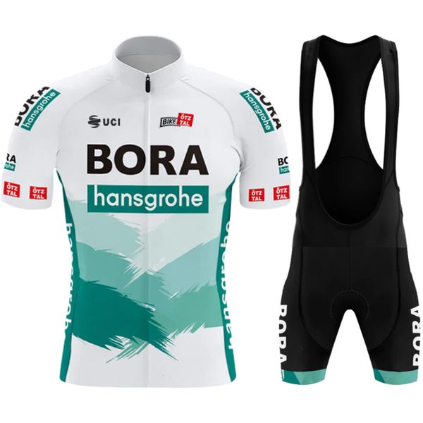 Gym Bag Men's Cycling Jacket Mountain Bike UCI BORA Clothing Mens Sets rucksack Summer Jersey Shirt Bicycle Mtb Tricuta Man Outfit Set Pan