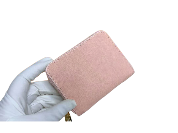 High Quality Luxury Double Zipper Wallets Leather Wallet Holders For Brown Flow…