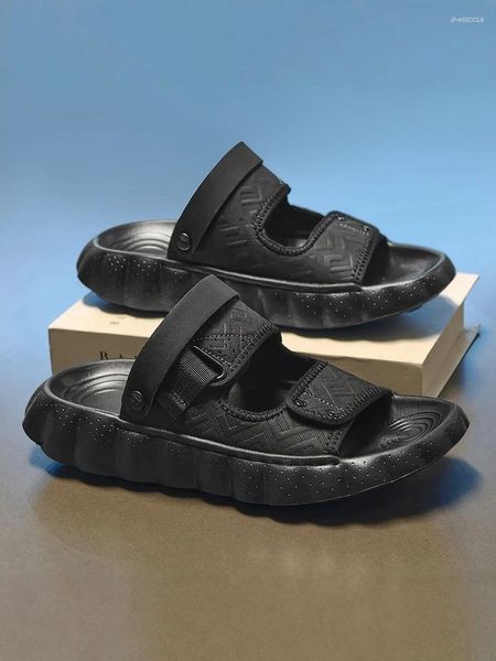 Sandals Men's Summer 2026 Outdoor Wear Anti-Slip Two-Way Driving Sports Water Beach Slippers Fashionable Beac...