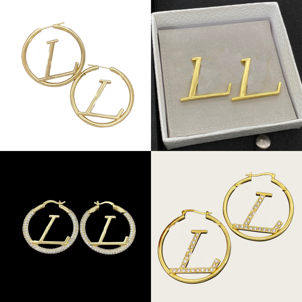 20 Styles Designer Earrings Letter L Logo Design — compare prices at CompareOffers