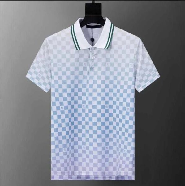 Men's Polos Designer Short Sleeve Polo Shirt For Men Business Luxury Casual Jac…