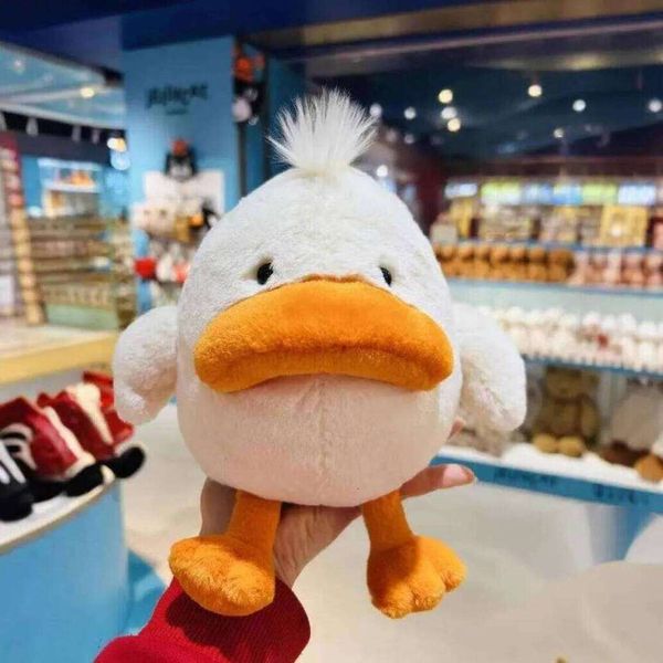 Plush Toy Dolls Jcs Cat Delia Plush Children's Toys Thick Lipped Duck Soft Toy Sad Big Mouth Duck Body Pillow Cute Soothing dol T1
