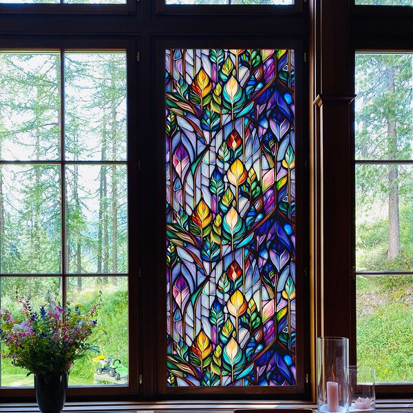 Floral Retro Design Patterned Frosted Glass Panel - Perfect for DIY Interior Decorations
Floral Retro Design Patterned Frosted Glass Panel - Perfect for DIY Interior Decorations