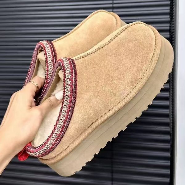 Tazz slippers, Tasman boots mustard seed chestnut fur slippers, sheepskin classic ultra mini thick soled boots, winter women's flat shoes, suede upper, wool, autumn, U-11
Tazz slippers, Tasman boots mustard seed chestnut fur slippers, sheepskin classic ultra mini thick soled boots, winter women's flat shoes, suede upper, wool, autumn, U-11
