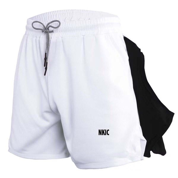 Men' Fitness Brand Shorts Breathable Quick Drying Printed Double-Layer Shorts Summer Sports Casual Training Jogging Shorts, White 1
Men' Fitness Brand Shorts Breathable Quick Drying Printed Double-Layer Shorts Summer Sports Casual Training Jogging Shorts, White 1