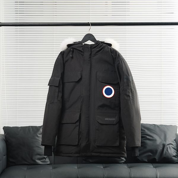 Designer Down Jacket Fashion Classic Short Style Wolf Fur Collar Down Jacket Men And Women Thick Down Jacket Classic Casual Retro Down Jacke, C4
Designer Down Jacket Fashion Classic Short Style Wolf Fur Collar Down Jacket Men And Women Thick Down Jacket Classic Casual Retro Down Jacke, C4