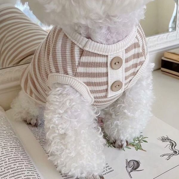 New Pet Striped Sweatshirt for Small Dogs Puppy Summer Clothes Soft Cat Vest Bichon Chihuahua Dog Costumes, Blue
New Pet Striped Sweatshirt for Small Dogs Puppy Summer Clothes Soft Cat Vest Bichon Chihuahua Dog Costumes, Blue