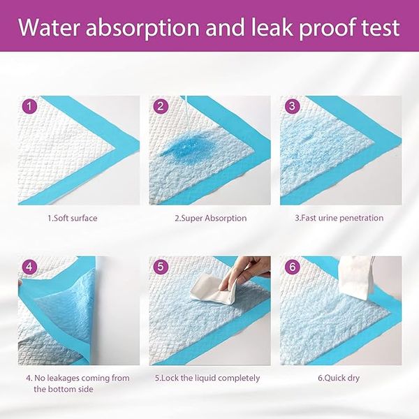 Dog Pee Pads Extra Large 60"x90"Large Training Puppy Pee Pads Super Absorbent & Leak-Proof Disposable Pet Piddle Pad and Potty Pads for Dogs Puppies Doggie
Dog Pee Pads Extra Large 60"x90"Large Training Puppy Pee Pads Super Absorbent & Leak-Proof Disposable Pet Piddle Pad and Potty Pads for Dogs Puppies Doggie