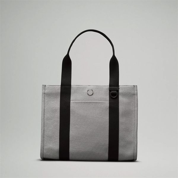 Two-Tone Canvas Tot…