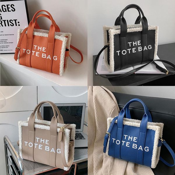 Western womens handbags niche popular letters tote bag winter trend lambswool handbag daily Joker solid color leather messenger bag 9 color factory factory outlet, Purple
Western womens handbags niche popular letters tote bag winter trend lambswool handbag daily Joker solid color leather messenger bag 9 color factory factory outlet, Purple