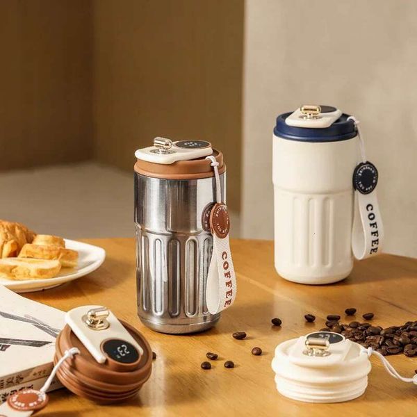 450ml Thermos Bottle Smart Display Temperature 316 Stainless Steel Vacuum Office Coffee Cup Business Portable Thermal Mug, Plum
450ml Thermos Bottle Smart Display Temperature 316 Stainless Steel Vacuum Office Coffee Cup Business Portable Thermal Mug, Plum