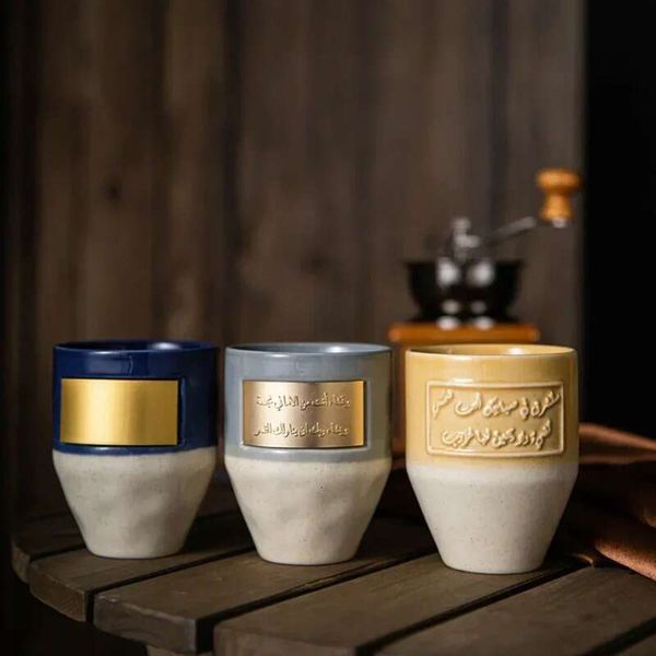 Inscriptions Saudi Style Milk Ice Coffee Creative Ceramic Couples Tea Cup Office Mug Gift for Friends Middle Eastern, Orange
Inscriptions Saudi Style Milk Ice Coffee Creative Ceramic Couples Tea Cup Office Mug Gift for Friends Middle Eastern, Orange