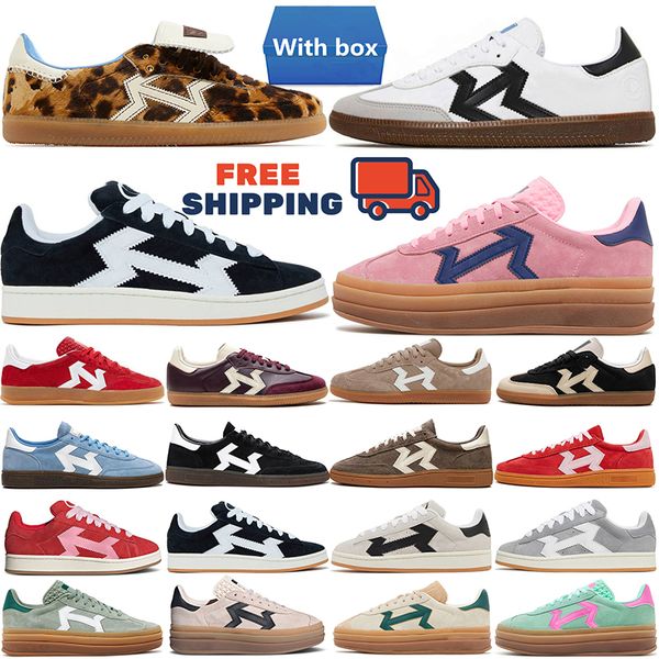 Free Shipping wiht box campuses 00s Designers shoes men women chaussure shoe Black White Gum sneakers black white bright blue Pink dark green mens sport trainer 36-45, Red
Free Shipping wiht box campuses 00s Designers shoes men women chaussure shoe Black White Gum sneakers black white bright blue Pink dark green mens sport trainer 36-45, Red