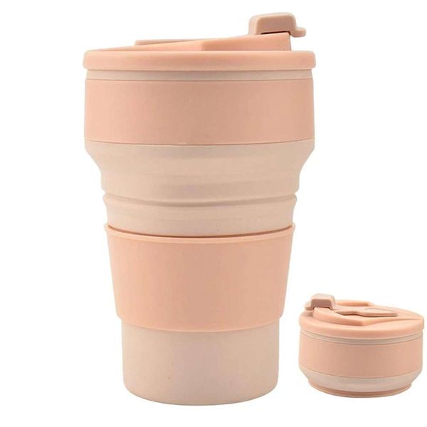 350/500mL Silicone Collapsible Cup With Straw Leak-proof Lid BPA FREE Foldable Coffee Mug For Travel Hiking Picnic, Plum
350/500mL Silicone Collapsible Cup With Straw Leak-proof Lid BPA FREE Foldable Coffee Mug For Travel Hiking Picnic, Plum
