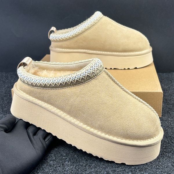 Designer Tazz Slippers Tasman Womens Fur Slides Classic Mustard Seed Sand Ultra Mini Platform Boot Slip-on Les Petites Suede Wool Seal Winter Designer Size 35-44, #23
Designer Tazz Slippers Tasman Womens Fur Slides Classic Mustard Seed Sand Ultra Mini Platform Boot Slip-on Les Petites Suede Wool Seal Winter Designer Size 35-44, #23