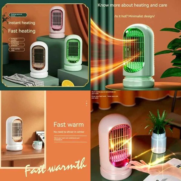 Efficient and Compact Portable Mini Desktop Instant Heater Ideal for Dormitory Use M240905