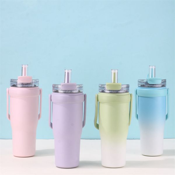 Big 40oz Straw Portable Handheld Car Insulated Gradient High Beauty Coog Ice King Cup, Blue white gradient
Big 40oz Straw Portable Handheld Car Insulated Gradient High Beauty Coog Ice King Cup, Blue white gradient