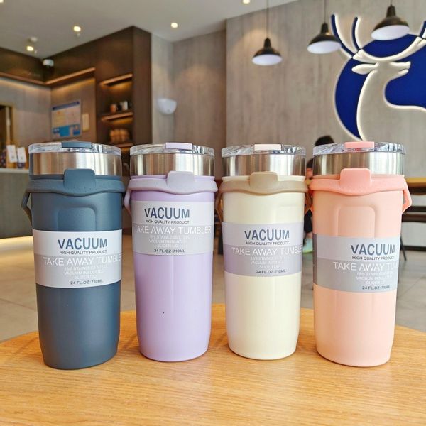 Insulated large capacity car coffee silicone drawstring ice cream stainless steel water cup new model, Black
Insulated large capacity car coffee silicone drawstring ice cream stainless steel water cup new model, Black