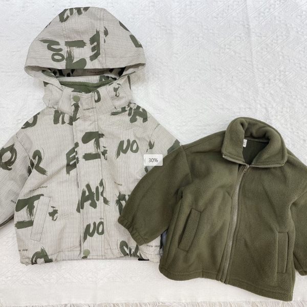kids clothes clothing with letter grid printing style outdoor jacket (one three in one) five pieces, Multi
kids clothes clothing with letter grid printing style outdoor jacket (one three in one) five pieces, Multi