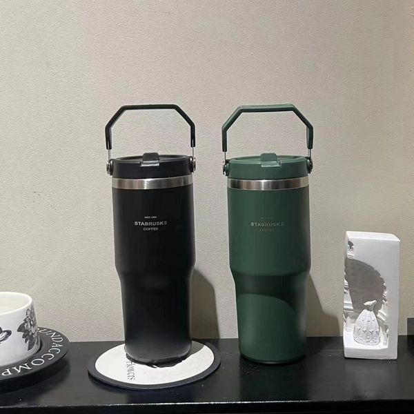 304 stainless steel insulated and cold portable outdoor handheld leak proof ice cream straw coffee car water cup, Black
304 stainless steel insulated and cold portable outdoor handheld leak proof ice cream straw coffee car water cup, Black