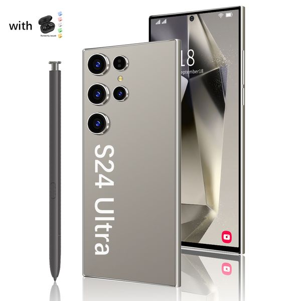 S24 Ultra 16GB+1TB smartphone cell phone Dual SIM 5G Android Phone 7.3HD+ Display 13MP+50MP Camera Android 13 Mobile Fingerprint Face ID GPS, Gold
S24 Ultra 16GB+1TB smartphone cell phone Dual SIM 5G Android Phone 7.3HD+ Display 13MP+50MP Camera Android 13 Mobile Fingerprint Face ID GPS, Gold
