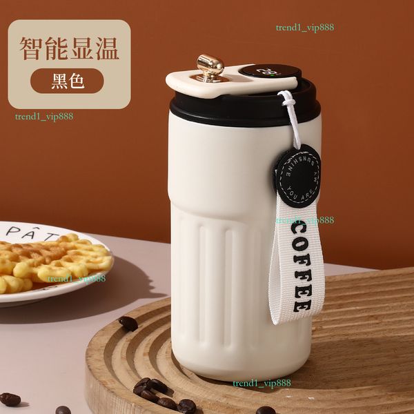 Designer cup Advanced feeg Intelligent temperature display coffee insulated cup, portable design, opening event commemorative gift dd2, Blue
Designer cup Advanced feeg Intelligent temperature display coffee insulated cup, portable design, opening event commemorative gift dd2, Blue