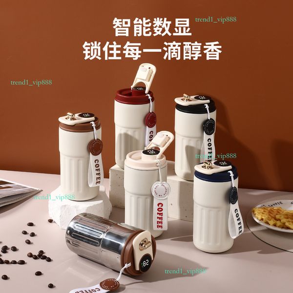 Designer cup Advanced feeg Intelligent temperature display coffee insulated cup, portable design, opening event commemorative gift 836, Golden
Designer cup Advanced feeg Intelligent temperature display coffee insulated cup, portable design, opening event commemorative gift 836, Golden