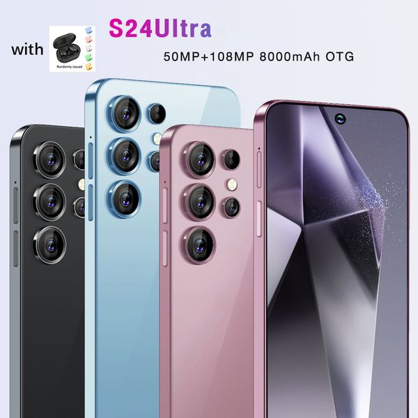 S24 Ultra 16GB+1TB smartphone cell phone Dual SIM 5G Android Phone 6.8HD+ Display 13MP+50MP Camera Android 13 Mobile Fingerprint Face ID GPS C59, Black
S24 Ultra 16GB+1TB smartphone cell phone Dual SIM 5G Android Phone 6.8HD+ Display 13MP+50MP Camera Android 13 Mobile Fingerprint Face ID GPS C59, Black