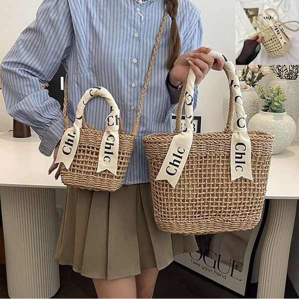 Summer women's handbags niche design outdoor seaside holiday woven beach bag small fresh and sweet woven shoulder bag daily Joker Ribbon women bucket bag 2 colors, Khaki
Summer women's handbags niche design outdoor seaside holiday woven beach bag small fresh and sweet woven shoulder bag daily Joker Ribbon women bucket bag 2 colors, Khaki
