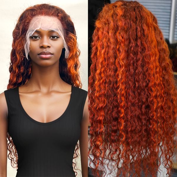 Water Highlight P4/350 Wave 13X6 Frontal Human Hair Wigs Brazilian Ginger Orange Brown Color 13X4 Lace Front Curly Wig 180%, 13x4 lace wig
Water Highlight P4/350 Wave 13X6 Frontal Human Hair Wigs Brazilian Ginger Orange Brown Color 13X4 Lace Front Curly Wig 180%, 13x4 lace wig