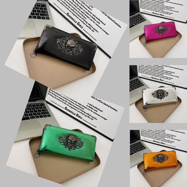 Street personalized mens womens wallets multifunctional folding zipper fashion long wallet solid color leather clutch bag everyday Joker fashion storage wallet, Silver
Street personalized mens womens wallets multifunctional folding zipper fashion long wallet solid color leather clutch bag everyday Joker fashion storage wallet, Silver