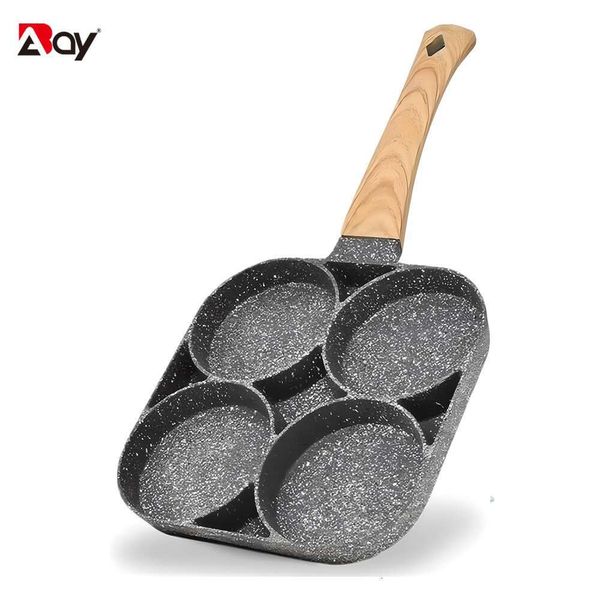 Non-Stick Frying Pan for Pancakes, Eggs - 4-Cup Induction Cooker Aluminium Breakfast Maker
Non-Stick Frying Pan for Pancakes, Eggs - 4-Cup Induction Cooker Aluminium Breakfast Maker